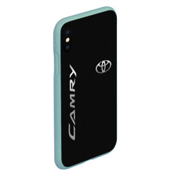 Чехол для iPhone XS Max матовый Toyota Camry - фото 2