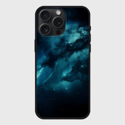 Чехол силиконовый для Apple iPhone 15 Pro Мax матовый Космос