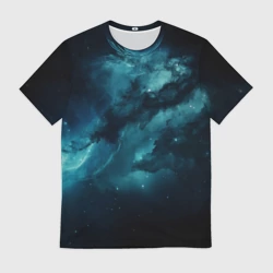 Мужская футболка 3D Космос