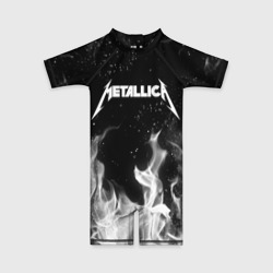 Детский купальный костюм 3D Metallica на спине