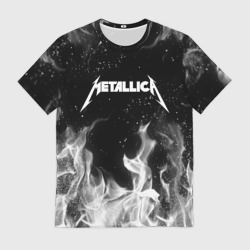 Мужская футболка 3D Metallica на спине