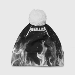 Шапка 3D c помпоном Metallica на спине