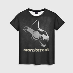 Женская футболка 3D Monstercat