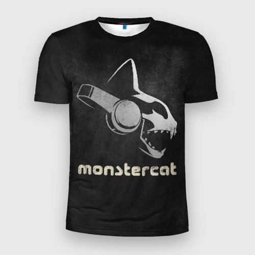 Мужская футболка 3D Slim Monstercat, цвет 3D печать