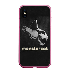 Чехол для iPhone XS Max матовый Monstercat