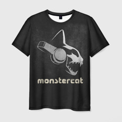 Мужская футболка 3D Monstercat