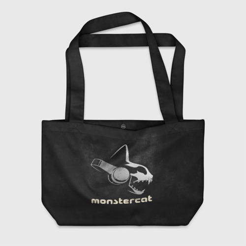 Пляжная сумка 3D Monstercat