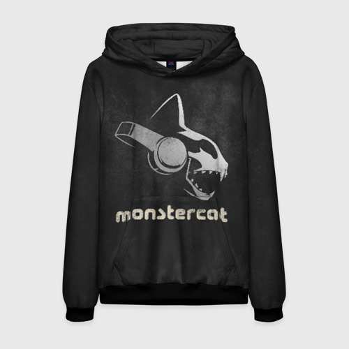 Мужская толстовка 3D Monstercat, цвет черный