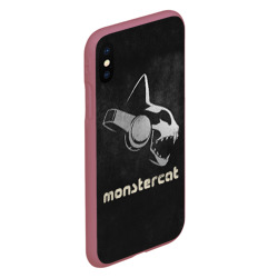 Чехол для iPhone XS Max матовый Monstercat - фото 2