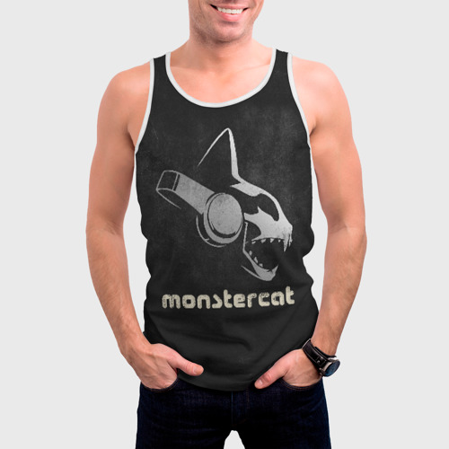 Мужская майка 3D Monstercat, цвет 3D печать - фото 3