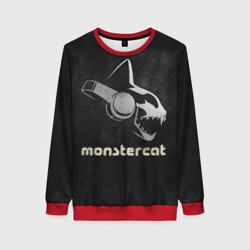 Женский свитшот 3D Monstercat