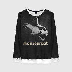 Женский свитшот 3D Monstercat