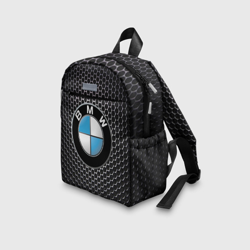 Детский рюкзак 3D с принтом BMW (РЕДАЧ), вид сбоку #3