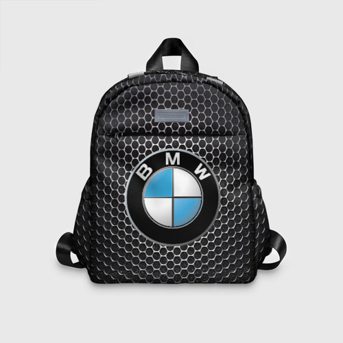 Детский рюкзак 3D с принтом BMW (РЕДАЧ), вид спереди #2