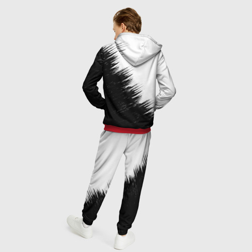 Мужской костюм с толстовкой 3D Death Note 5, цвет красный - фото 4