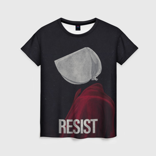 Женская футболка 3D Resist, цвет 3D печать