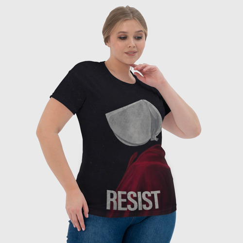 Женская футболка 3D Resist, цвет 3D печать - фото 6