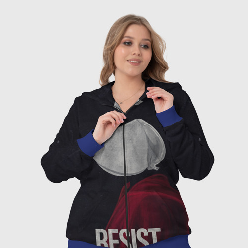 Женский костюм 3D Resist, цвет синий - фото 7