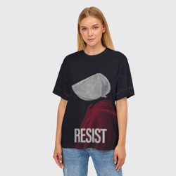 Женская футболка oversize 3D Resist - фото 2