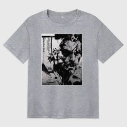 Женская футболка хлопок Oversize Big Boss MGS