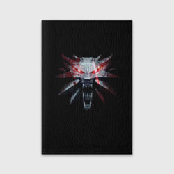 Обложка для паспорта матовая кожа Ведьмак когти на спине the Witcher