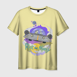 Мужская футболка 3D Rick and Morty