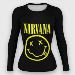 Женский рашгард 3D Nirvana Нирвана