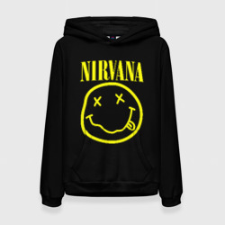 Женская толстовка 3D Nirvana Нирвана