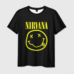 Мужская футболка 3D Nirvana Нирвана