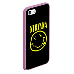 Чехол для iPhone 5/5S матовый Nirvana Нирвана - фото 2