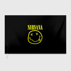 Флаг 3D Nirvana Нирвана