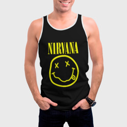 Мужская майка 3D Nirvana Нирвана - фото 2