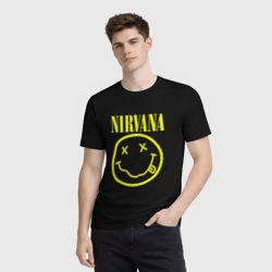 Мужская футболка 3D Nirvana Нирвана - фото 2