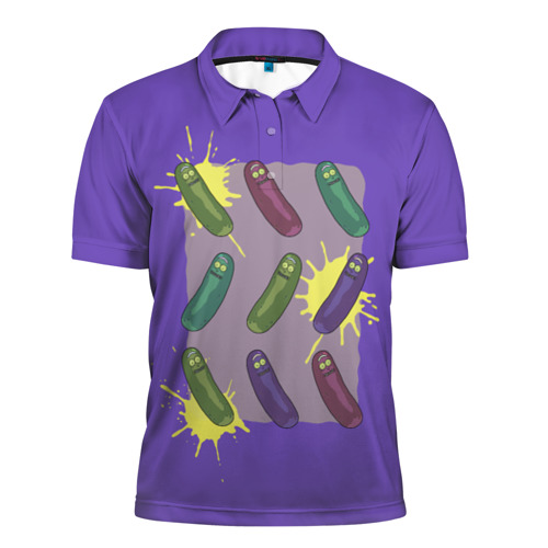 Мужская рубашка поло 3D The pickle man Фото 01 Мужская рубашка поло 3D The pickle man Фото 01