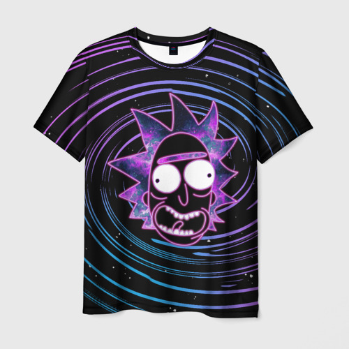 Мужская футболка 3D Rick Sanchez Фото 01 Мужская футболка 3D Rick Sanchez Фото 01