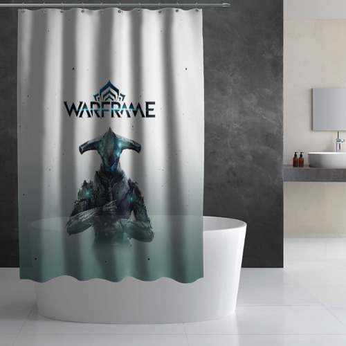 Штора 3D для ванной WARFRAME Tenno - фото 2