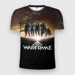 Мужская футболка 3D Slim Warframe Planet