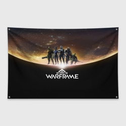 Флаг-баннер Warframe Planet