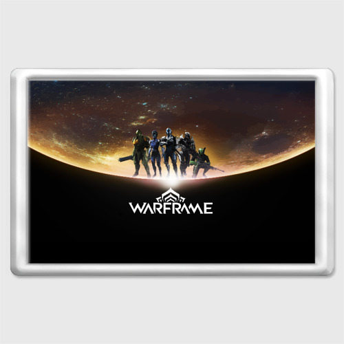 Магнит 45*70 Warframe Planet, цвет прозрачный