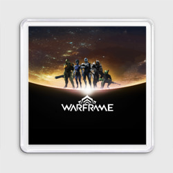 Магнит 55*55 Warframe Planet