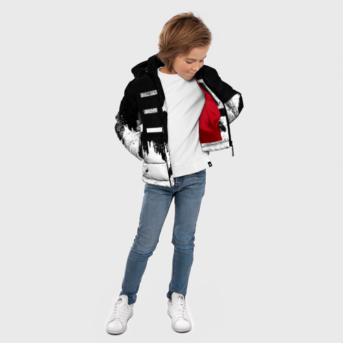 Зимняя куртка для мальчиков 3D Egor Kreed - Grunge, цвет красный - фото 5