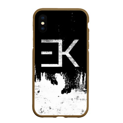 Чехол для iPhone XS Max матовый Egor Kreed - Grunge