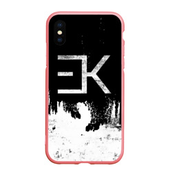 Чехол для iPhone XS Max матовый Egor Kreed - Grunge