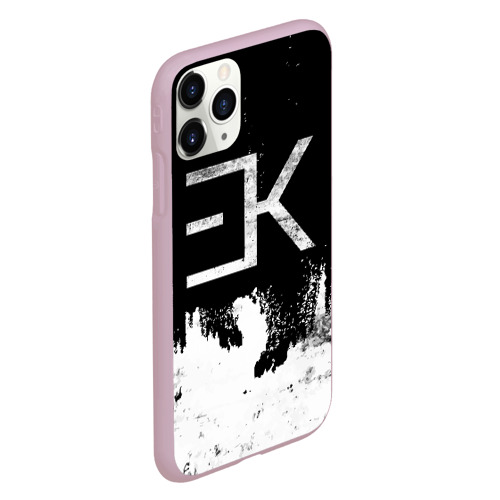 Чехол для iPhone 11 Pro матовый Egor Kreed - Grunge, цвет розовый - фото 3