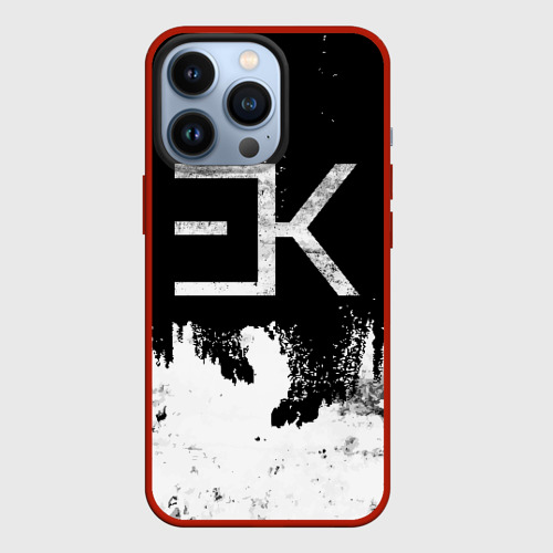 Чехол для iPhone 13 Pro Egor Kreed - Grunge, цвет красный