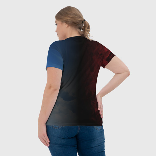 Женская футболка 3D Good Omens, цвет 3D печать - фото 7