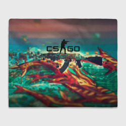 Плед 3D CS GO  logo abstract