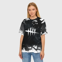 Женская футболка oversize 3D Dead by Daylight - фото 2
