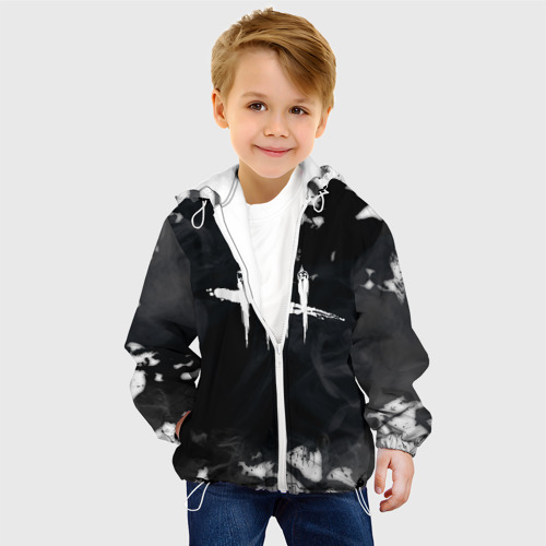 Детская куртка 3D Dead by Daylight, цвет белый - фото 3