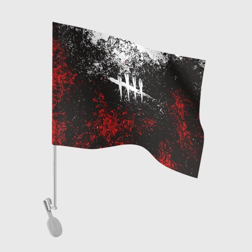 Флаг для автомобиля Dead by Daylight краски и ничего лишнего DBD